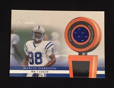 Marvin Harrison Certified Authentic Game Used Jersey Card Indianapolis Colts • $19.95