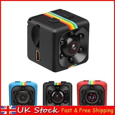 SQ11 Full HD 1080p Mini Camera Night Vision Sport DV Video Recorder Camcorder • £8.49