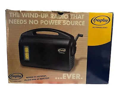 $29.95 • Buy FREEPLAY WIND UP RADIO Great Camping, Hurricane Self Powered W/ ORIGINAL BOX