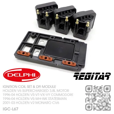 Ignition Coils/dfi Module L67 V6 Supercharged 3.8 [holden Vs-vt-vx-vy Commodore] • $282.50