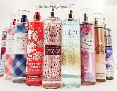 Bath And Body Works FINE FRAGRANCE BODY Fine Fragrance MIST SPRAY 8 OZ *U Choose • $14.45