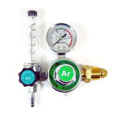 Mig Tig Flow Meter Regulator Welding Flow Meter Gauge Argon CO2 Helium Nitrogen • $28.95