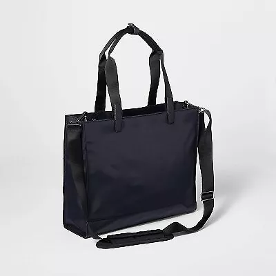 Signature Professional Tote Bag Black - Open Story️ • $27.99