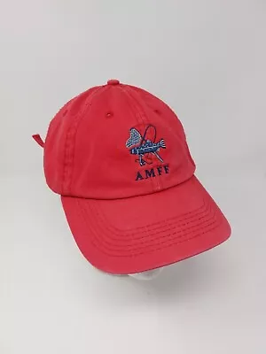 Vtg AMFF American Museum Of Fly Fishing Strap Back Dad Hat Adjustable Cap • $14.99