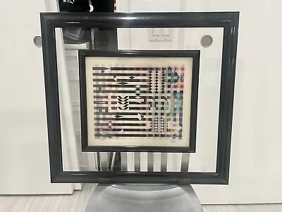 $3700 • Buy Yaacov Agam Agomograph Step Of Time History