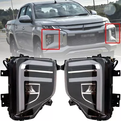 LED Daylight Daytime Running Light DRL For Mitsubishi Triton L200 2019 2020 2021 • $183.99