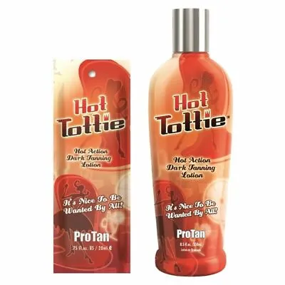 £15.50 • Buy Pro Tan Hot Tottie Hot Tingle Sunbed Tanning Lotion Cream Sachets Or Bottles  