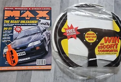 Max Power Magazine Second Issue June 1993 With Keyring  • £100
