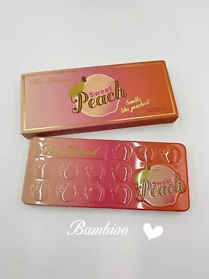 Too Faced Sweet Peach Eyeshadow Palette New With Box • $23