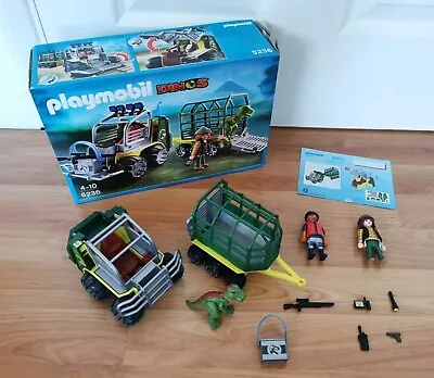 £12.99 • Buy Playmobil 5236 Dinos Transport Vehicle With Baby T-Rex Dinosaur Set Boxed