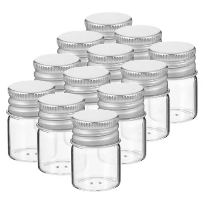 24PCS Mini Glass Bottles Perfume Bottles Sample Bottles Tiny Vials For Crafts • $11.74