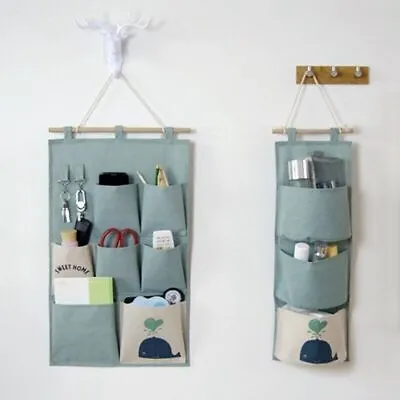 £7.75 • Buy Hanging Storage Bag Multi-Pocket Tidy Organiser Pouch Caddy Toys Wardrobe Home