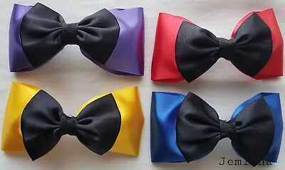 Jemlana's Handmade Emma Wiggle Bows(Red Purple Blue Yellow) For Girls • $7.50