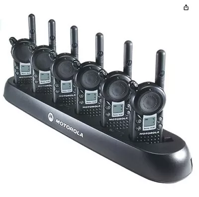 New Open Box Motorola 56531 6 Multi-Unit CLS Charger W/Cloning & Power - Walkie • $178.99