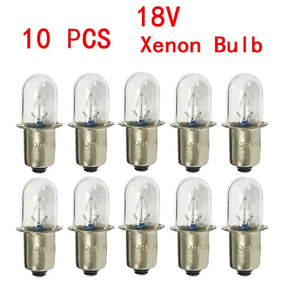 £14.74 • Buy 10 Pcs For DEWALT 18V Xenon Replacement Flashlight Bulb DW908 DW919 DC509 USA