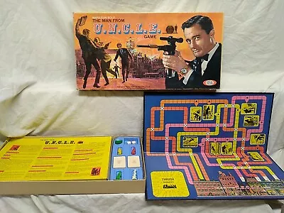 1965 The Man From UNCLE Board Game By Ideal Toy Corp No. 2311 9 Complete • $79