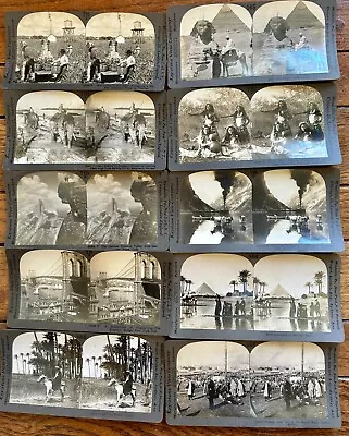 Lot Of 150+ Vintage Stereoview Cards - Grand Canyon NYC Europe Africa Asia A • $55