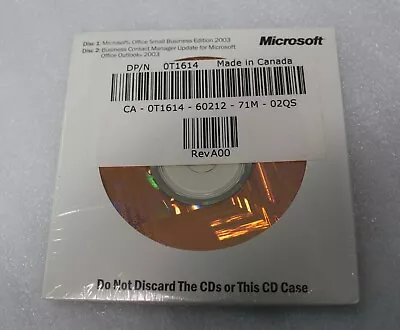 Microsoft Office 2003 SBE W/ Word/Excel/Outlook/Powerpoint/Publisher Sealed • $49.95