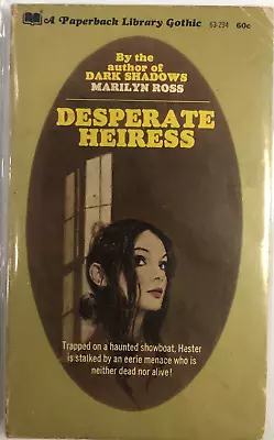 Books Marilyn Ross Desperate Heiress • $12