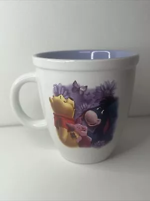 Collectable Disney Store - Winnie The Pooh White & Purple Oversized Coffee Mug • $25