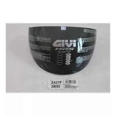 Visor Thermoformed Dark Grey HPS H10.T/20.1 Givi Helmet Visor • $156.21