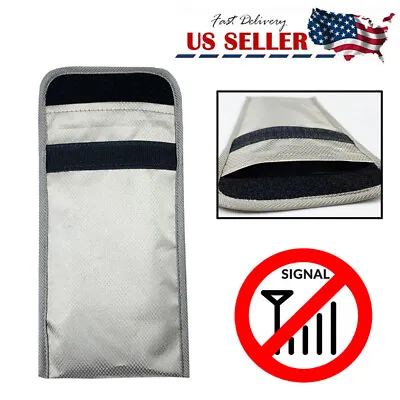 Faraday Bag Cell Phone Signal Blocking Bag Shielding Pouch Wallet Case US Seller • $8.79