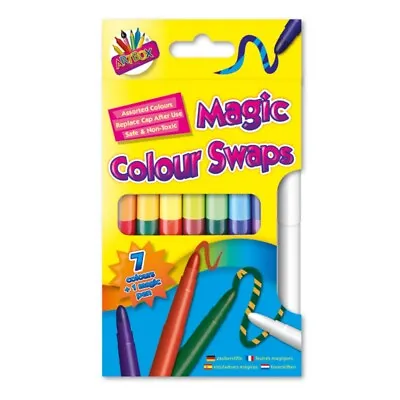 £2.99 • Buy Colour Changing Pens Felt Tip Magic Marker Pens Pen Color Change Colour Tips