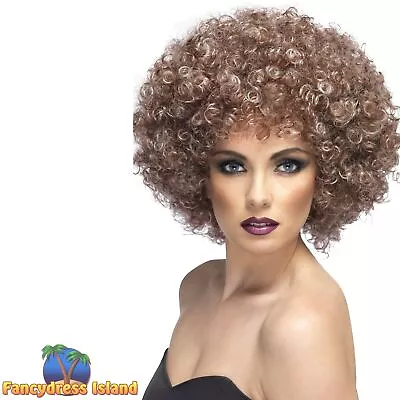 £12.49 • Buy Smiffys 1970s 70's 80's Natural Afro Beyonce Wig Adults Fancy Dress