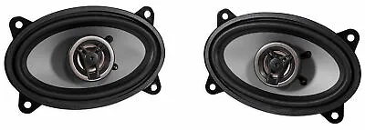 Pair Crunch CS46CX 250 Watt 4 X 6  2-Way Coaxial Car Audio Speakers • $19.99