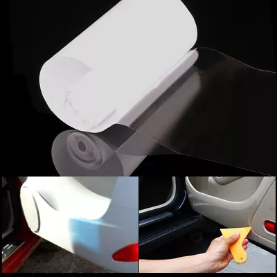 Car Paint Protection Film Vinyl Wrap Film Clear 15CM X 3M UK • £5.49