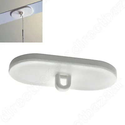Oval Hanging Buttons 40mm X 20mm Adhesive Foam Base Easy Fix • £3.98