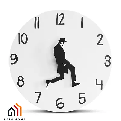 Printed LED Silly Walk Wall Clock British Comedy Inspired Ministry Of Silly • $45