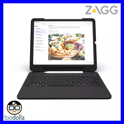 $139.90 • Buy ZAGG Slim Book Go Ultra Slim Bluetooth Keyboard Case For IPad Pro 12.9 (2018)