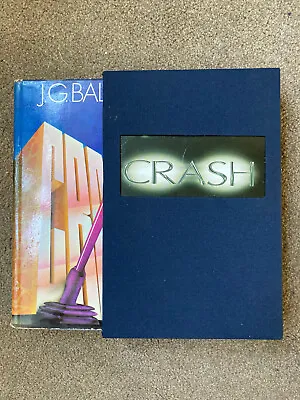 Crash By J. G. Ballard (Hardcover 1973 First Edition In Custom Slipcase) • £600
