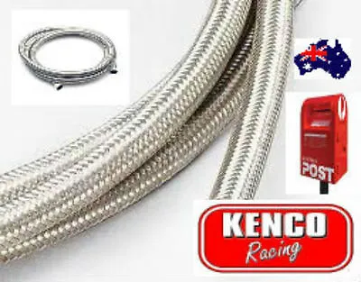 Dash AN 10 Braided Hose 1m Kenco Racing Product Australia Fuel Oil Race Speedway • $36