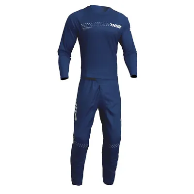 Thor 2024 Sector Minimal Motocross Offroad Jersey Pant Combo Navy • $79.90