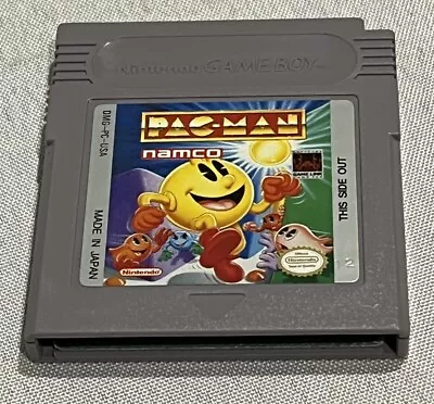 Pac-Man (Nintendo Game Boy 1991) Authentic Cartridge Only Tested Working • $8.99