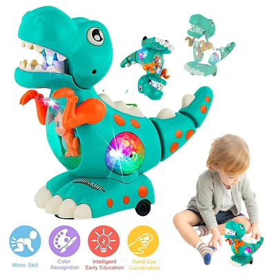 Baby Toys Musical Light Crawling Walking Dinosaur Toys Baby Musical Sound Toys • £9.89