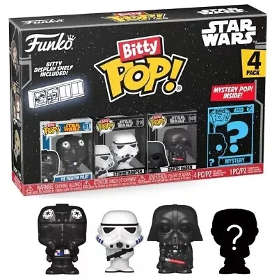 Funko Bitty POP! Darth Vader Star Wars 4-pack Vinyl Figures New • £9