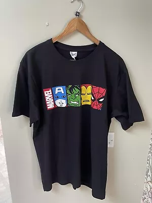 Marvel T Shirt Unworn Black Size Large • £10.99