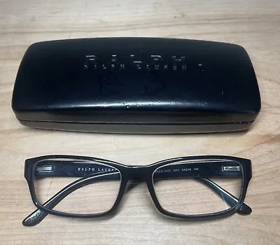 Ralph Lauren Men Eyeglasses POLO 2065 5001 Black Frame Only 54 16 140 Hard Case • $23.99