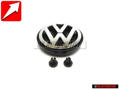 Original VW SET Rear Hatch Boot Trunk Badge Emblem W Fitting Grommets - Golf MK2 • $41.81