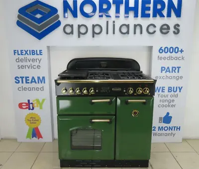 Rangemaster Range Cooker Dual Fuel 90cm LPG Propane Gas Steam Cleaned 44i✅ • £975