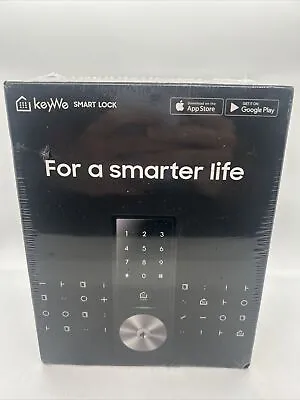 KeyWe Touchscreen Keypad Bluetooth And Z-Wave Plus Enabled Smart Lock • $59.99