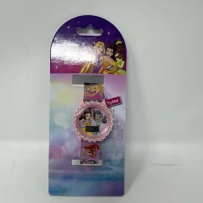 Disney Princess Flashing LCD Girl's Watch Age 6+ ~NIB~ • $9.50