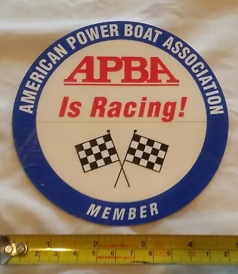 Apba Powerboat Racing Member  Decal Offshore Boat Racing Mercury Mercruiser • $15