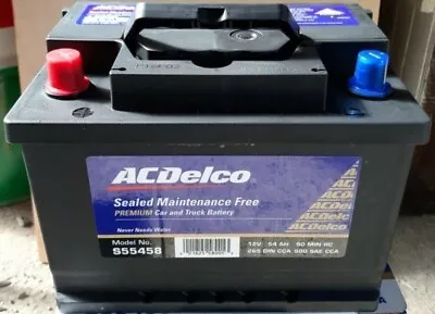 AC Delco S55458 Maintenance Free 500 CCA 3 Year Warranty Battery. • $199