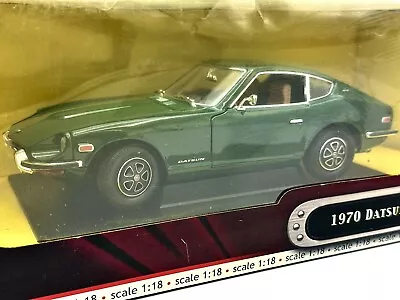 Road Signature 1:18 Scale Diecast Model Car - 1970 Datsun 240Z (Green) • $114.99