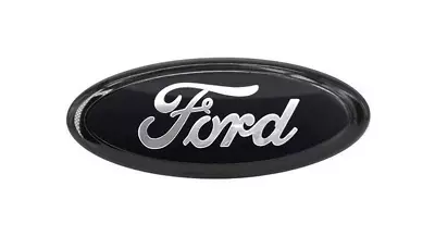 FORD FULL BLACK EMBLEM 7 INCH OVAL LOGO Front Grille/Tailgate Badge 1999-16 New • $21.83