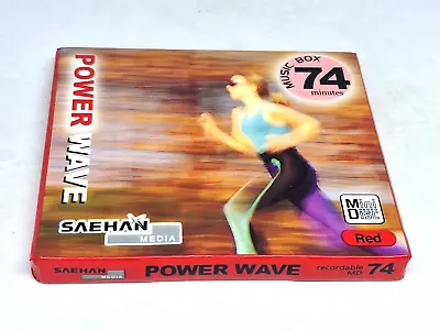 SAEHAN POWE WAVE  MD 74  Blank MINI DISC (Sealed) NOS! • $15.99
